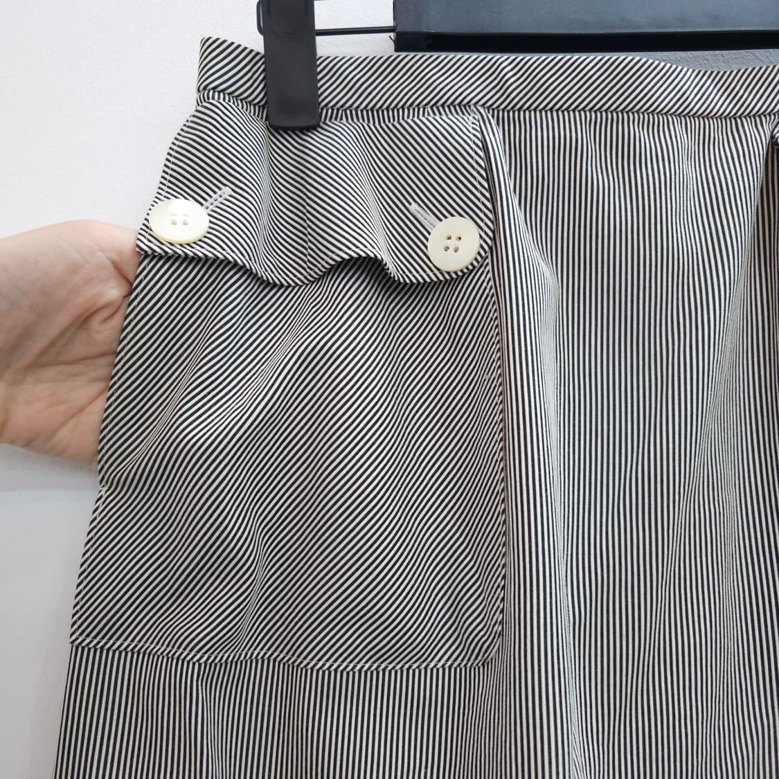 Leilian 클래식 핀스트라이프 스커트 상품이미지5