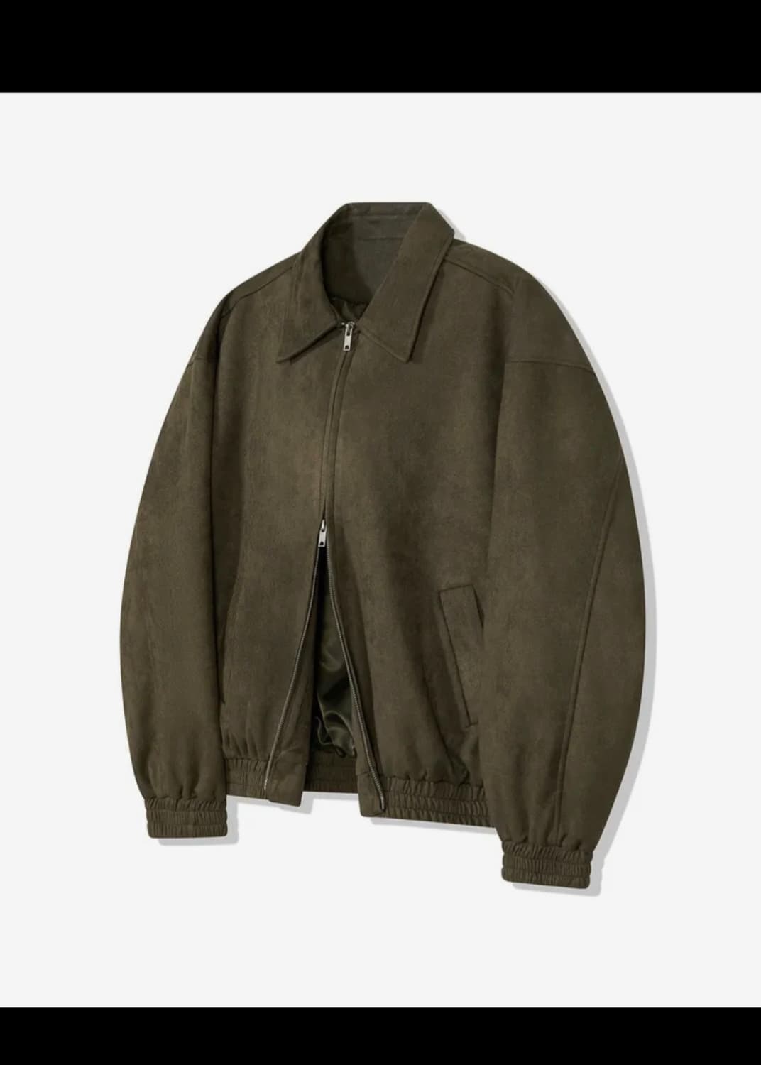 스탠다드에러 스웨이드 블루종 자켓 팝니다 상품이미지1