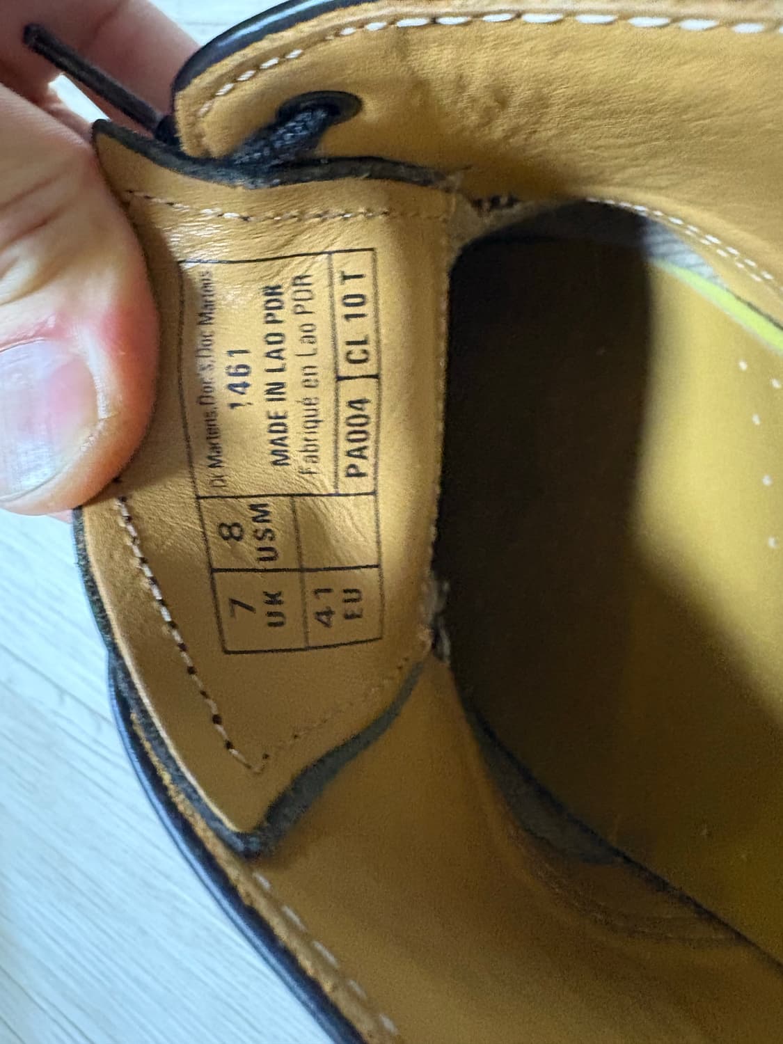 닥터마틴 1461 3홀 스무스 260 상품이미지7