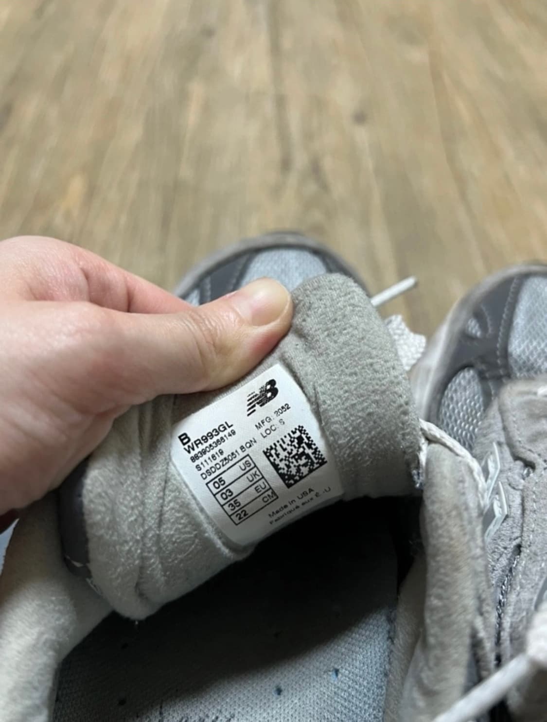 뉴발란스 993 그레이 220 상품이미지5