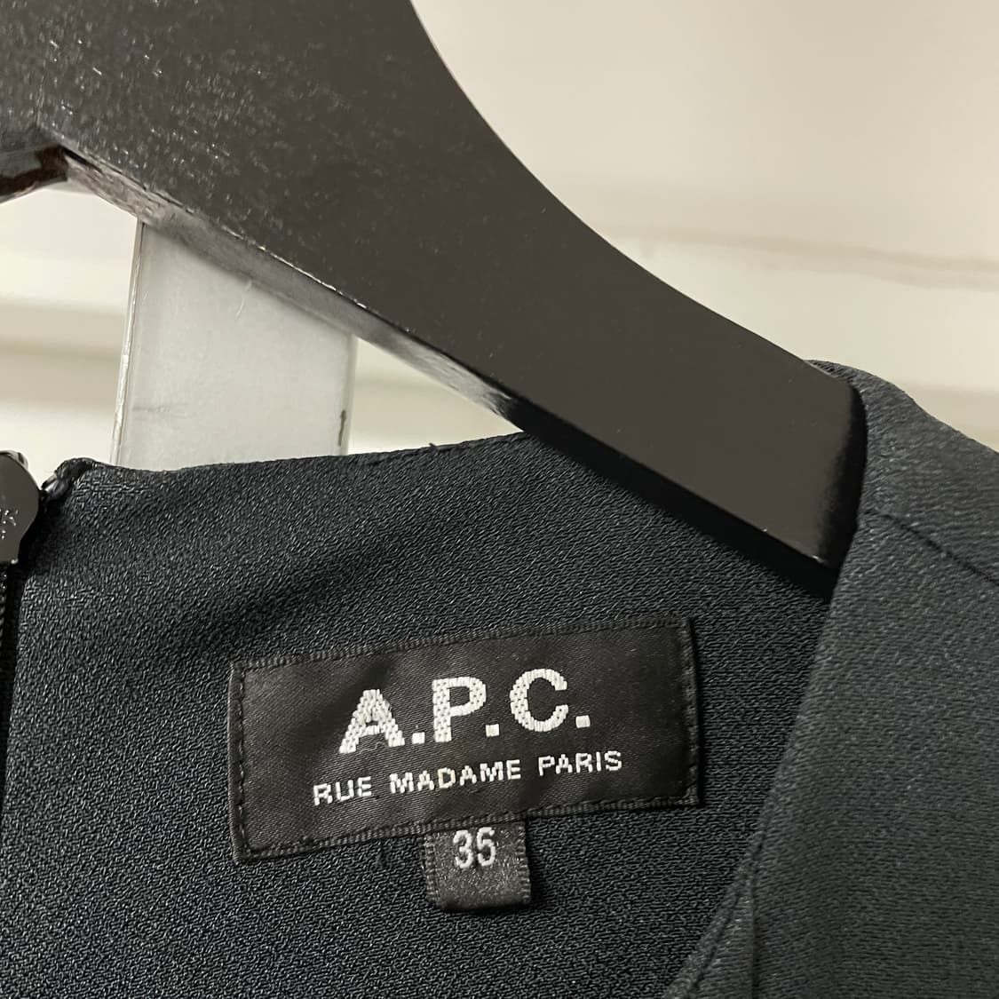 APC 아페쎄 블랙 원피스 35 상품이미지4