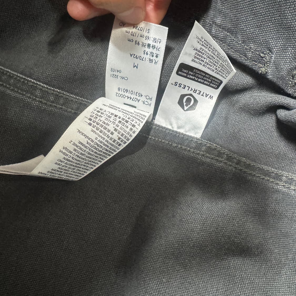 리바이스 흑청 워크자켓 M사이즈  상품이미지3