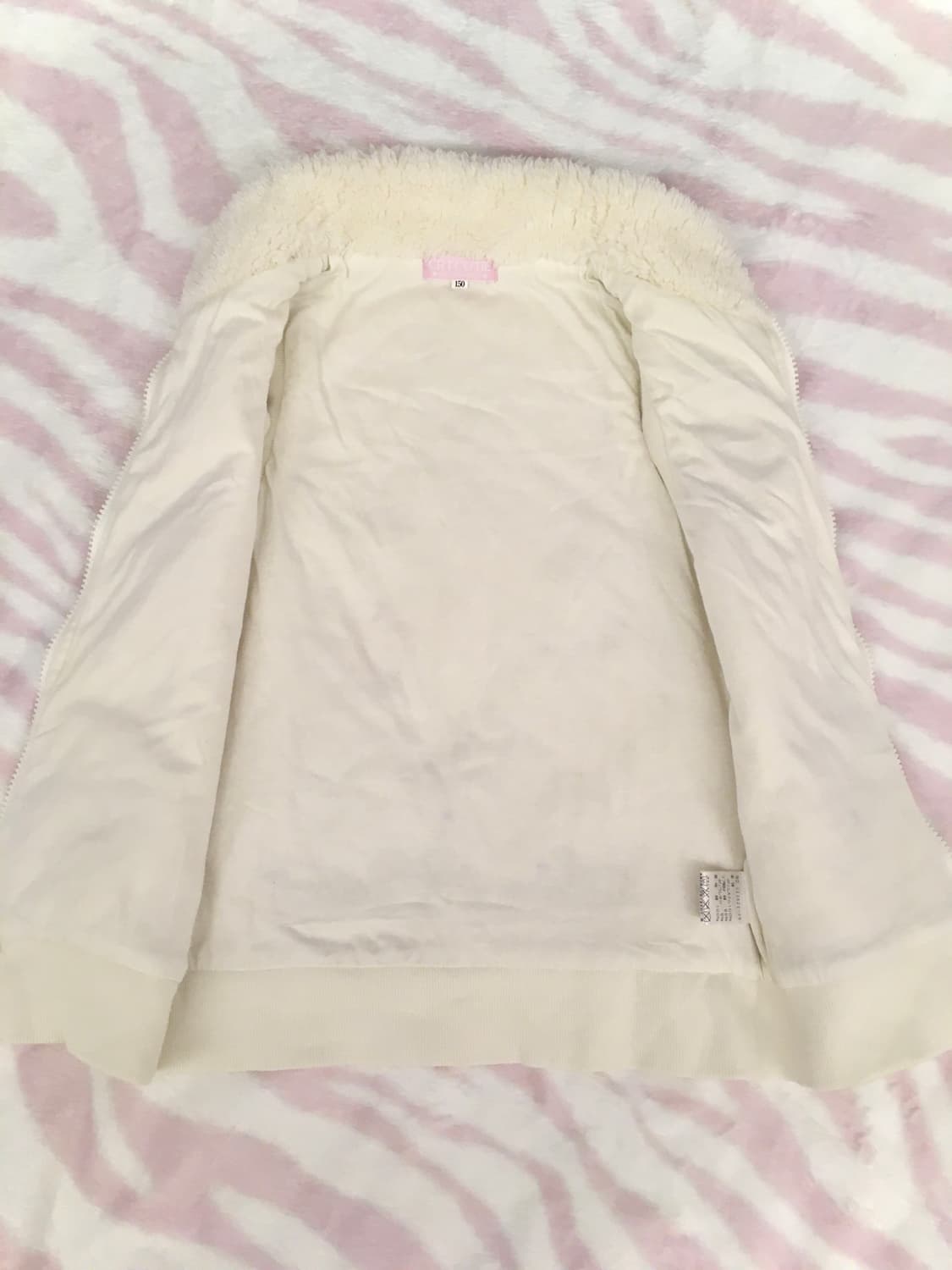 CRT Cutie 헤이세이 하트 쥬얼 퍼 조끼 베스트 조지후쿠 갸루 상품이미지7