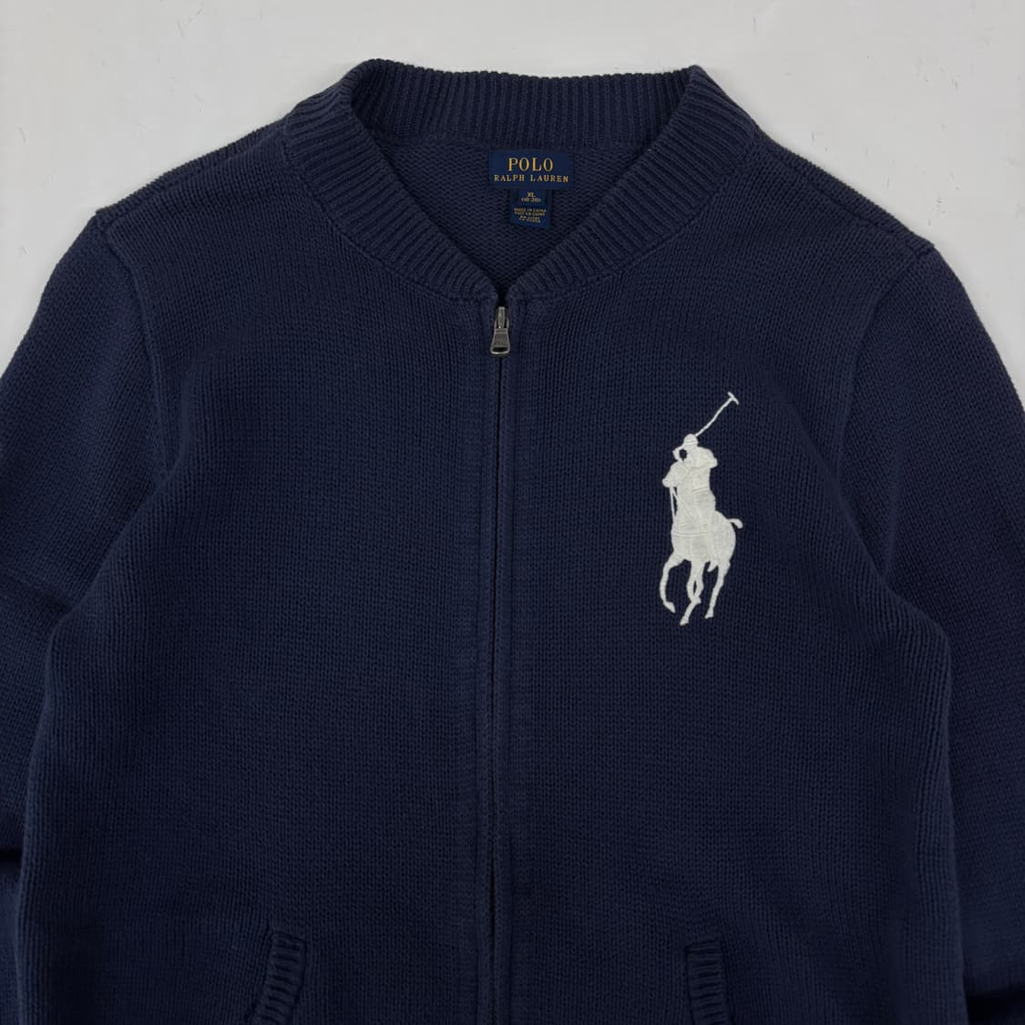 폴로 빅포니 니트 집업 상품이미지4