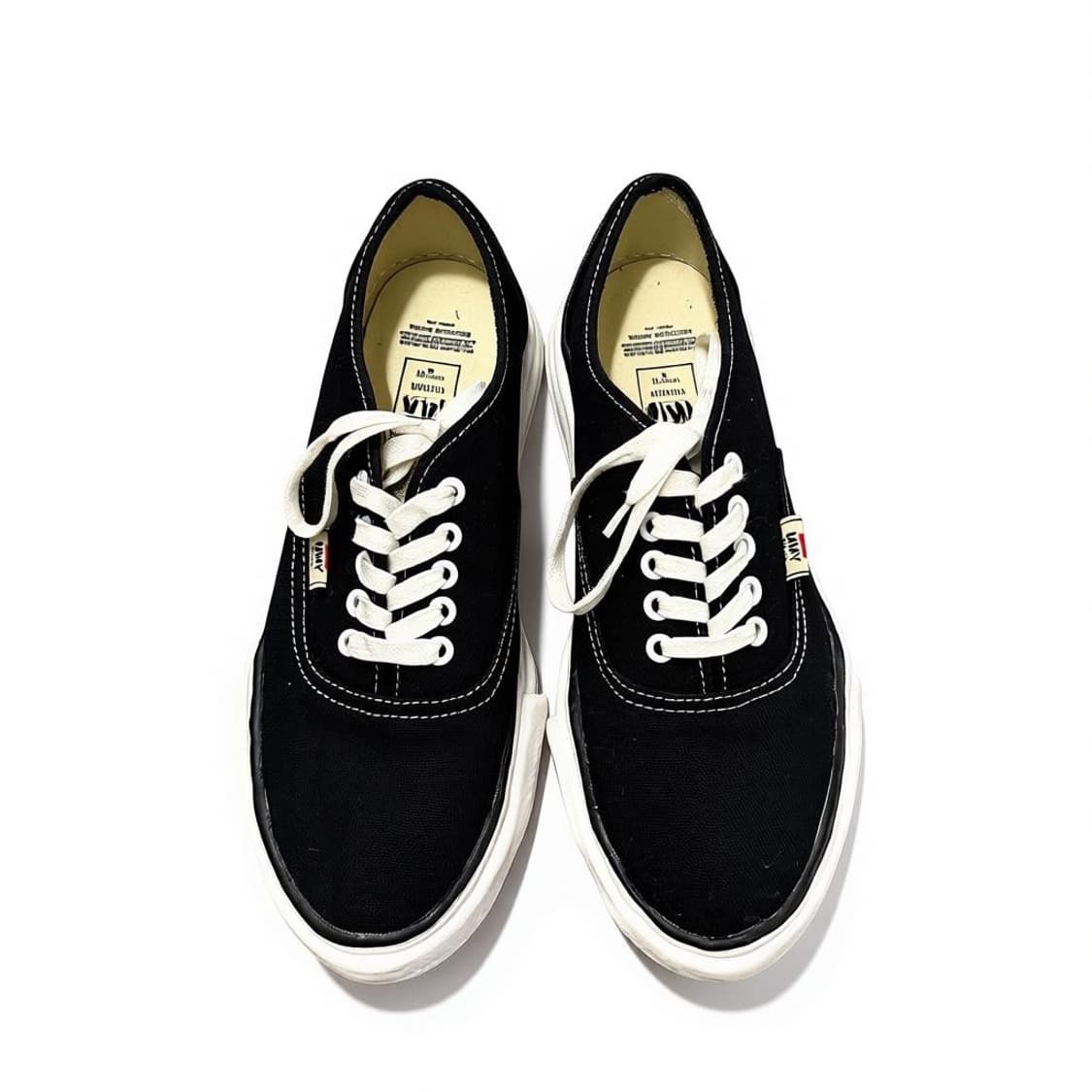 메종 미하라 야스히로 베이커 캔버스 로우 블랙 44 상품이미지1