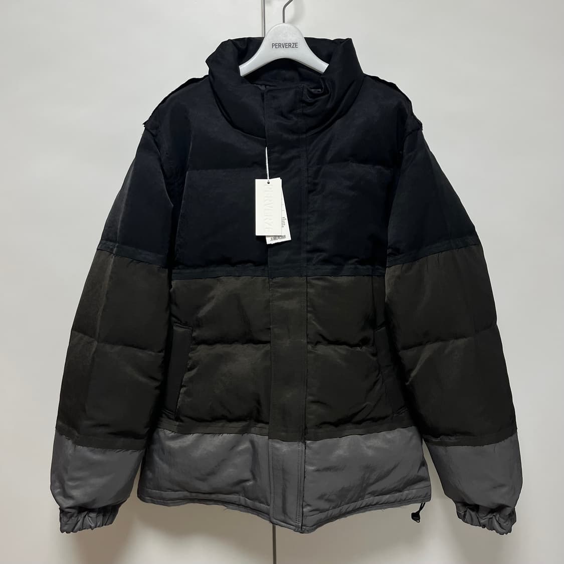 [F]퍼버즈 25fw 스탭 다운 패딩/블랙 상품이미지2