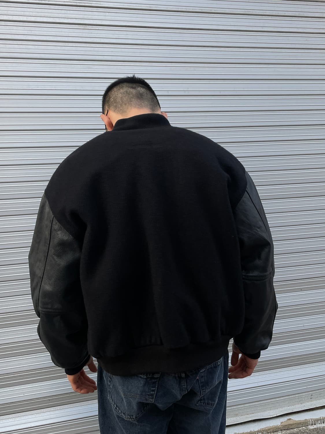 90s Mercedes Benz Lether Jacket(USA Made 상품이미지7