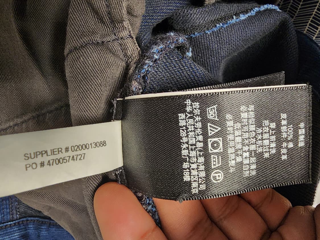 (34)더블알엘 슬림핏 팬츠 상품이미지4