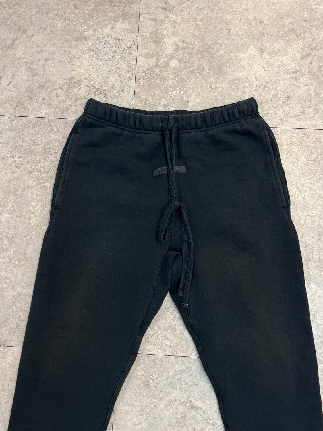 피어오브갓 에센셜 기모 스웻 조거 팬츠 블랙 XS #csz3639  상품이미지4