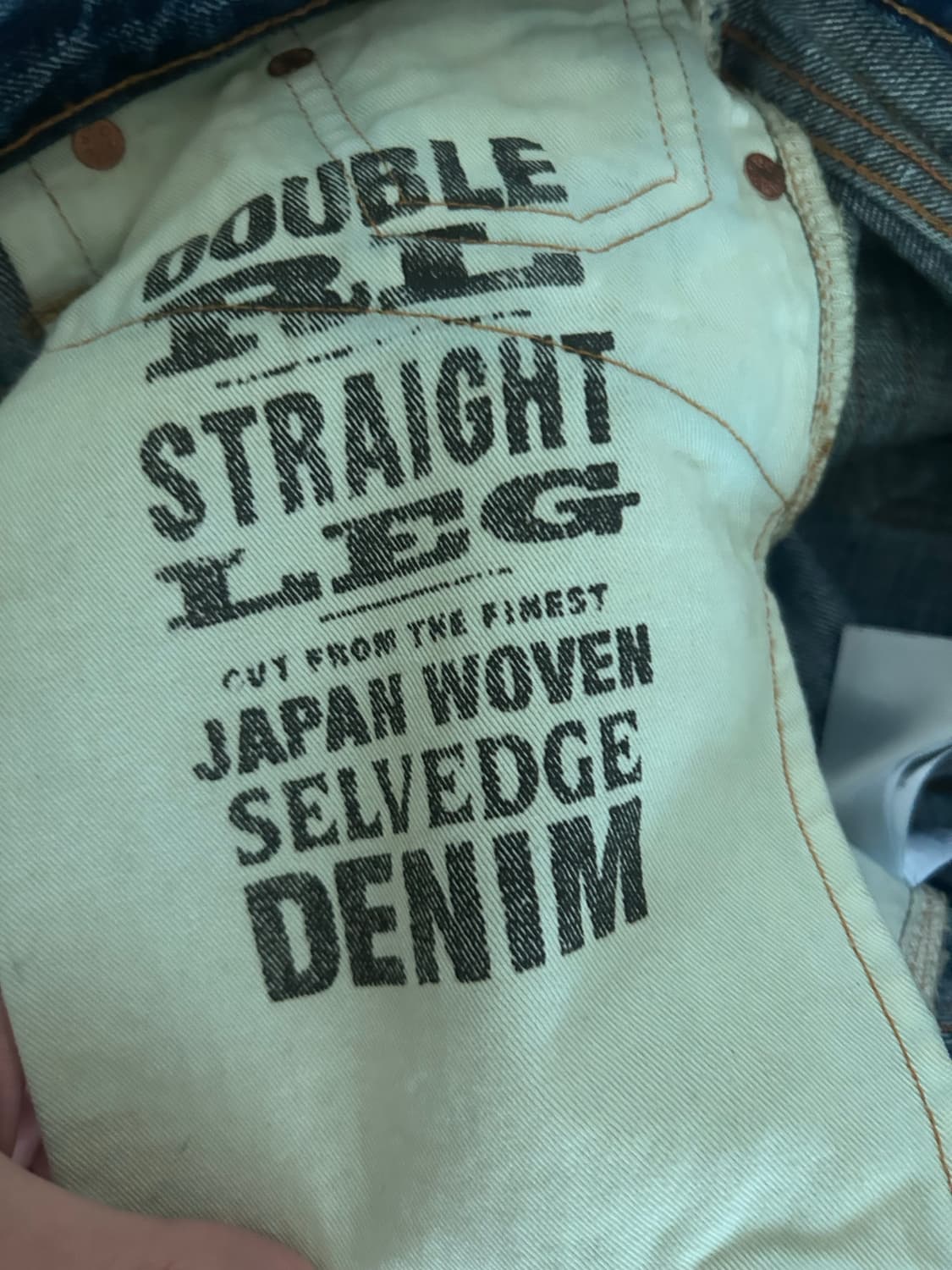 RRL 스트레이트 핏 데님 힐스뷰 30x30 상품이미지3