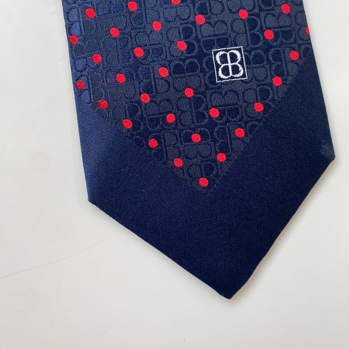 BALENCIAGA 발렌시아가 모노그램 정품 명품 넥타이 상품이미지8
