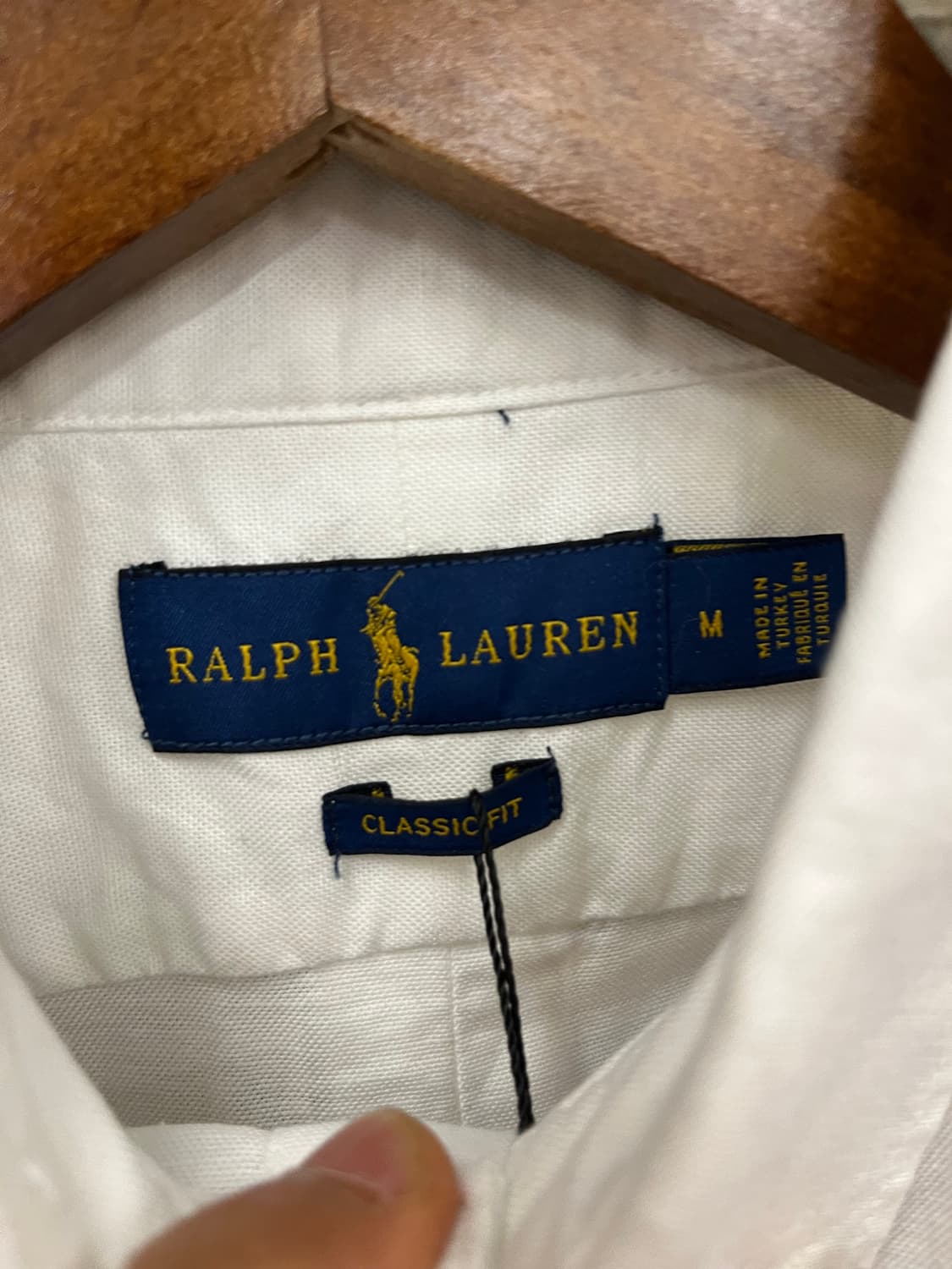 폴로 랄프로렌 셔츠 화이트 #csz811 상품이미지4