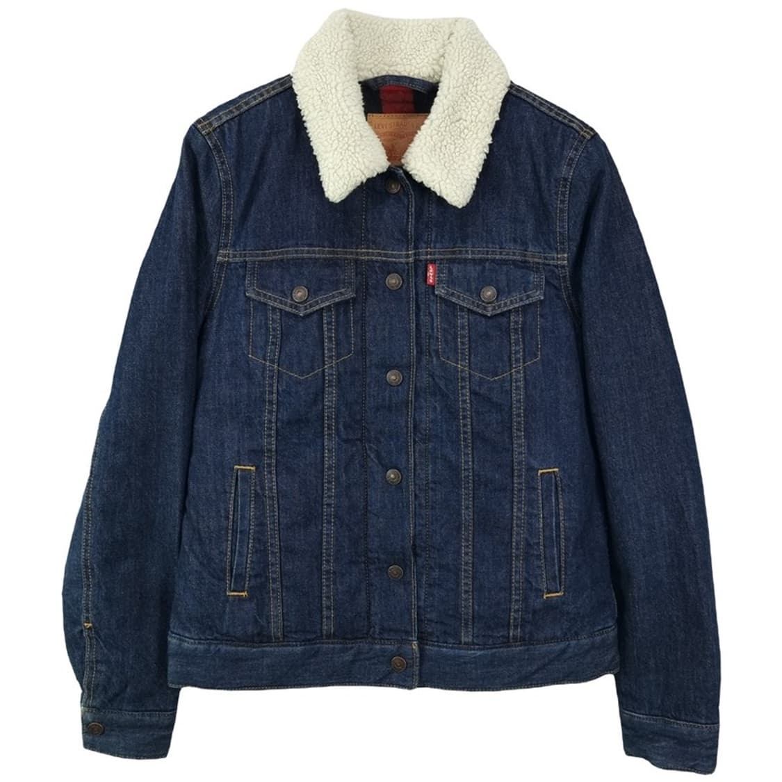 [리바이스] 카라 쉐르파 데님 자켓 청자켓 M18147 상품이미지2
