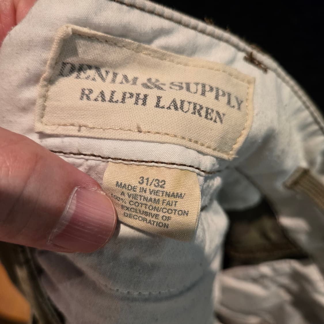 데님 앤 서플라이 랄프로렌 카고팬츠 상품이미지2