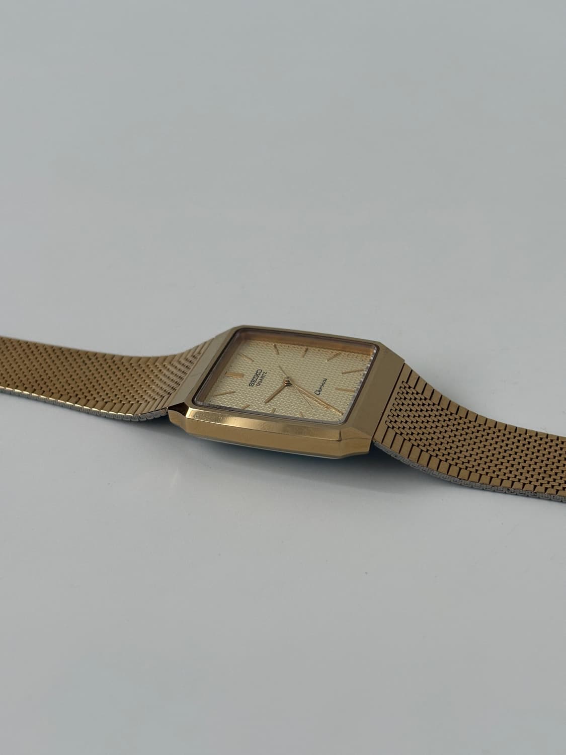 1980s Chronos Gold Square Quartz 상품이미지6