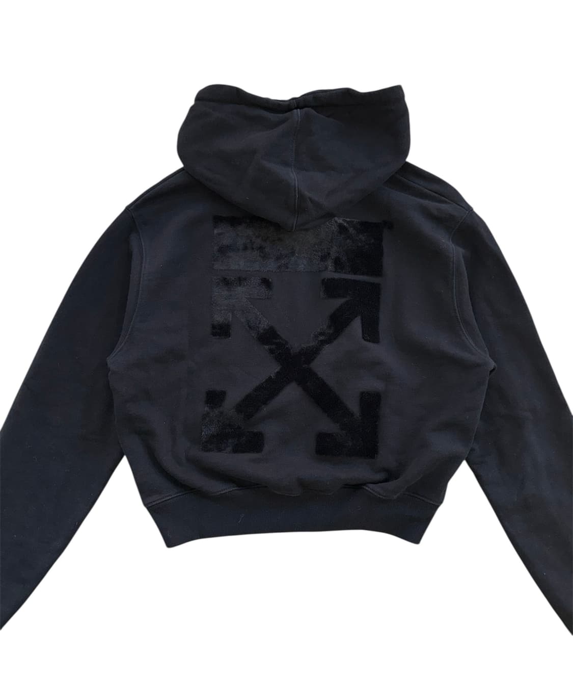 오프화이트 18FW 에로우 크롭 후디 상품이미지4