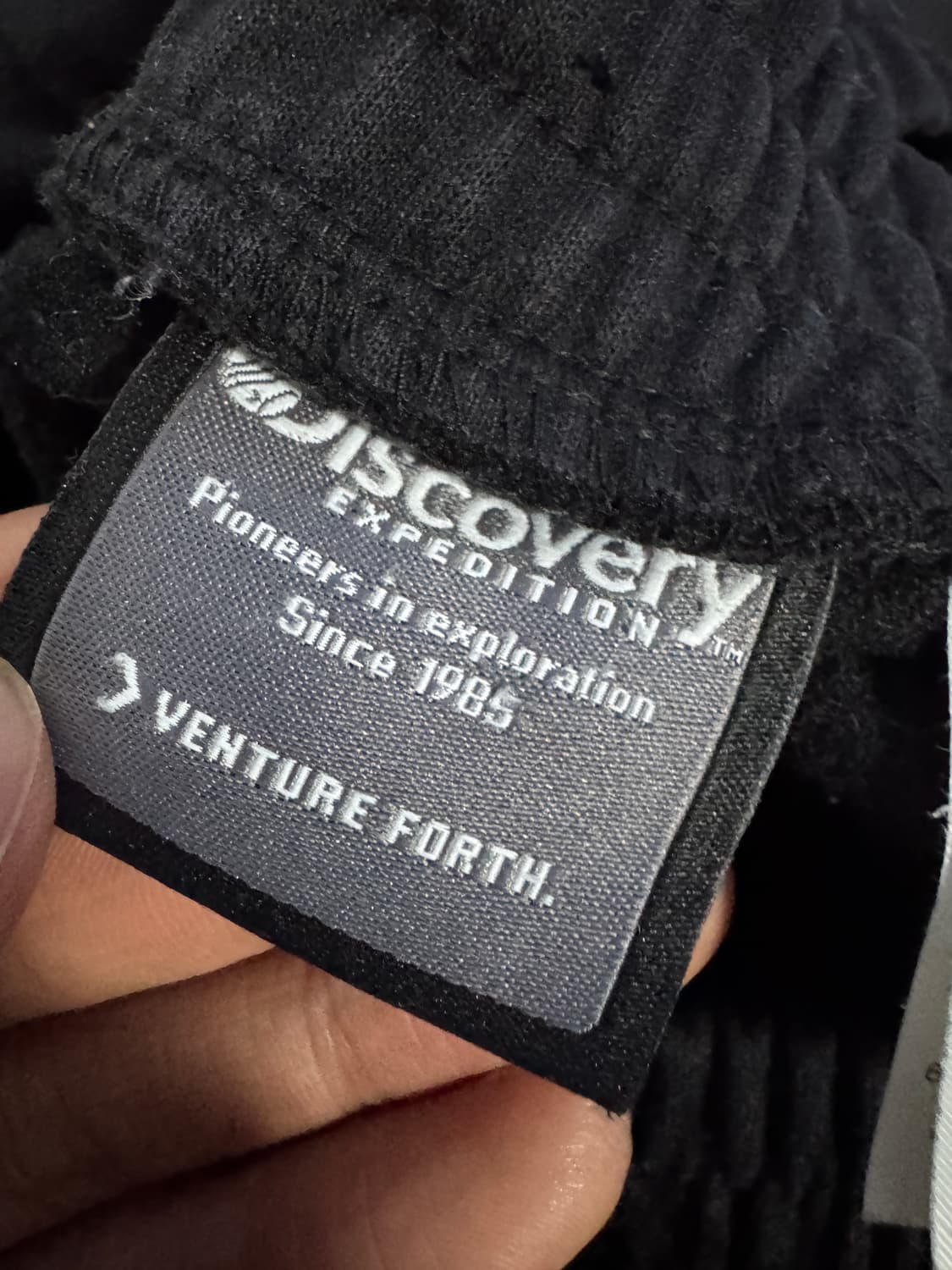 여성 디스커버리 밴딩 트레이닝 팬츠 블랙 27.5인치 상품이미지3