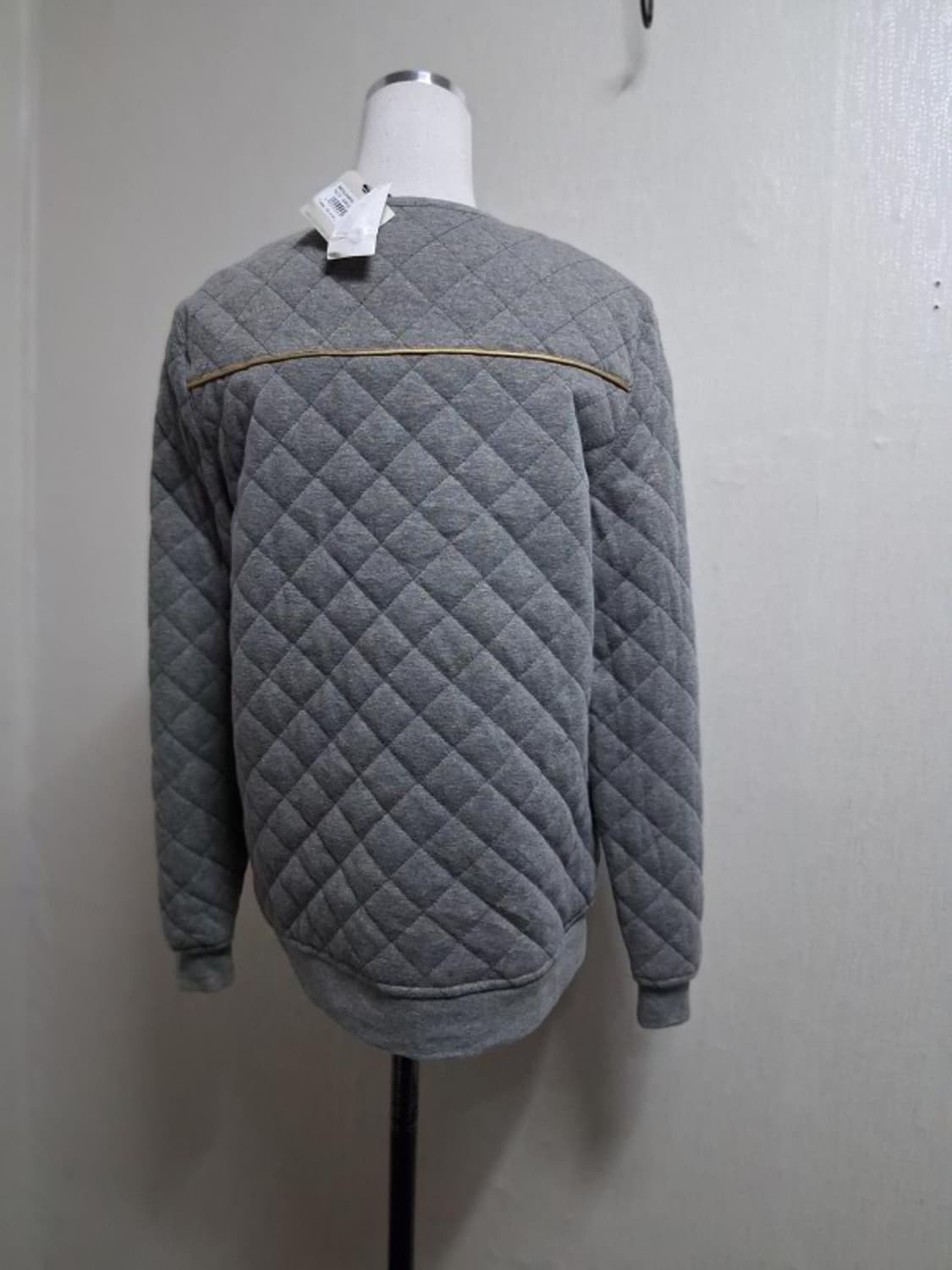 karl mark john 퀼팅더블면쟈켓 면누빔더블가디건 66 새옷 상품이미지2