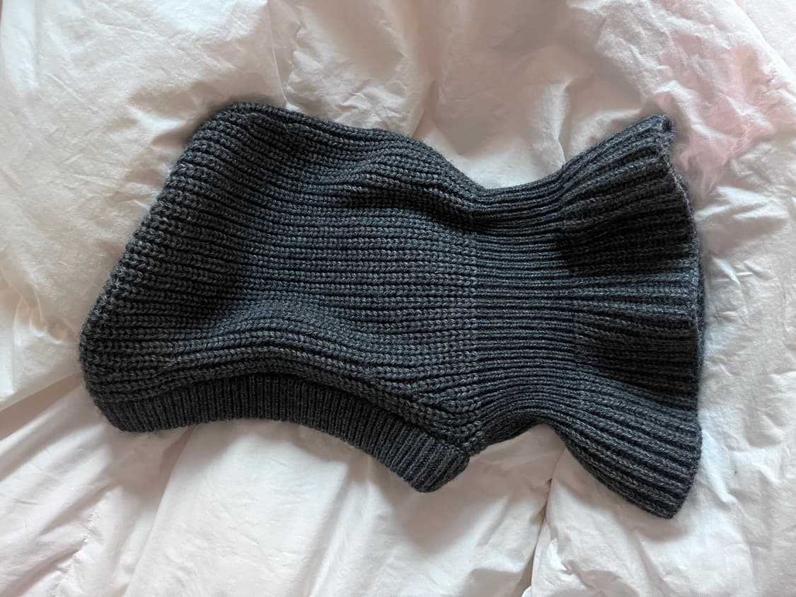 [L] 르메르 바라클라바 후드 멜란지 그레이 상품이미지4