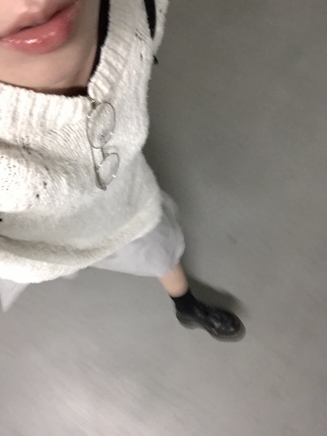 인사일런스 우먼 코튼 슬라브 풀오버 니트 아이보리 상품이미지2