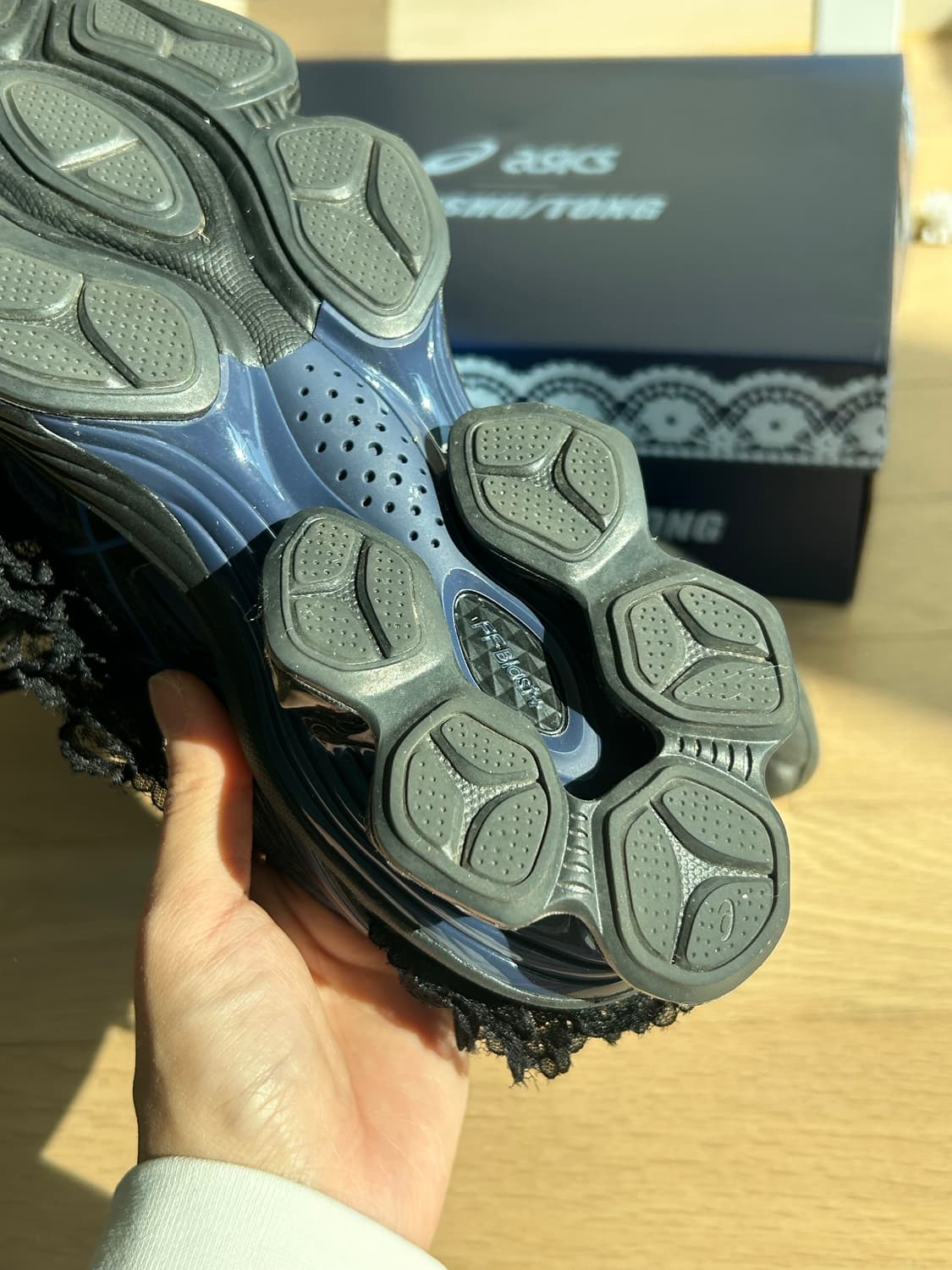 아식스 슈슈통 젤 키네틱 230사이즈  상품이미지3