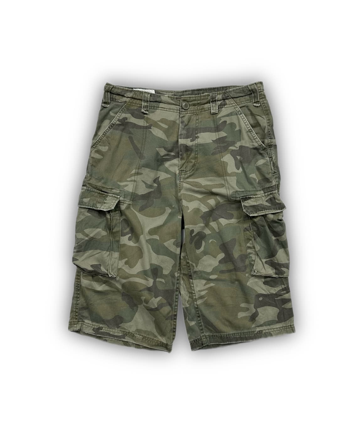 camo wide cargo shorts 상품이미지2