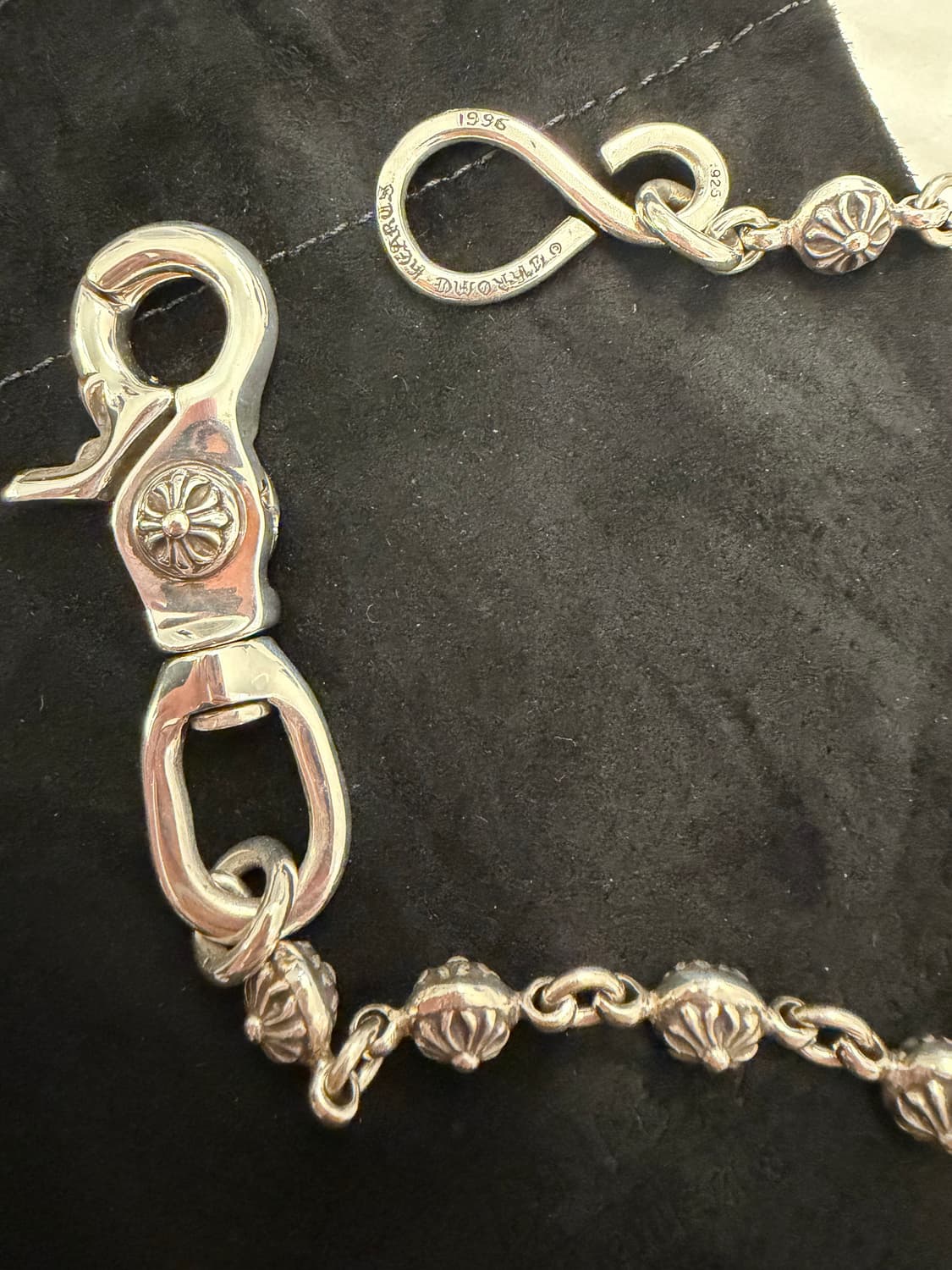 크롬하츠 크로스볼 월렛체인 새상품 상품이미지4