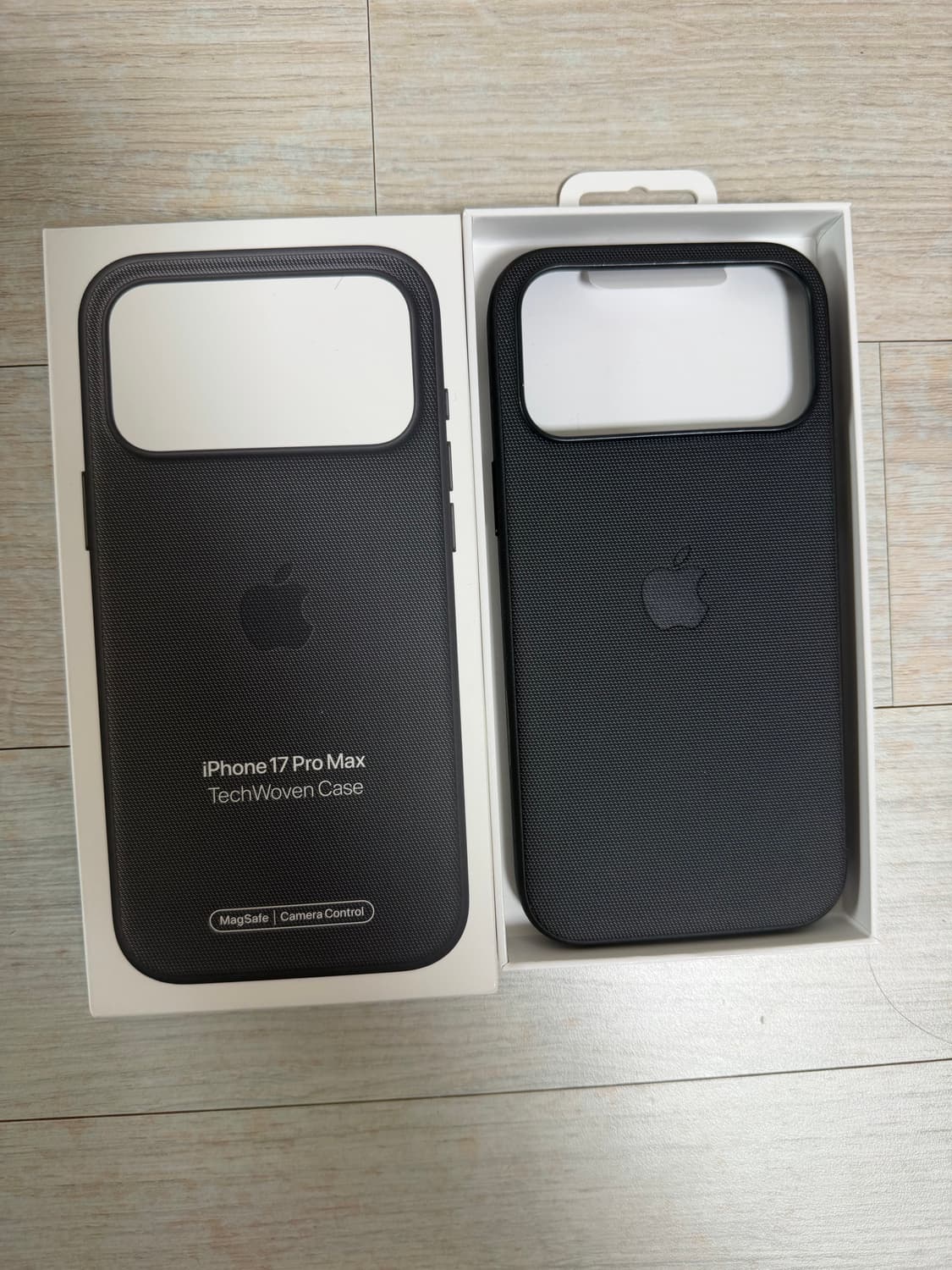 아이폰17프로맥스 테크우븐 케이스 블랙 상품이미지1