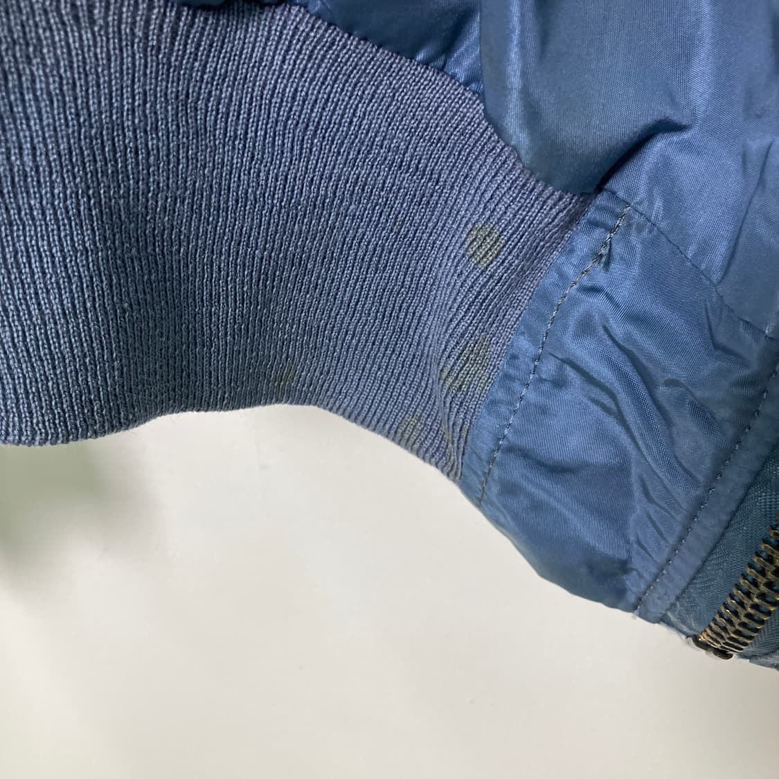 알파인더스트리 블루 B-15C 플라이트 점퍼 L 상품이미지10