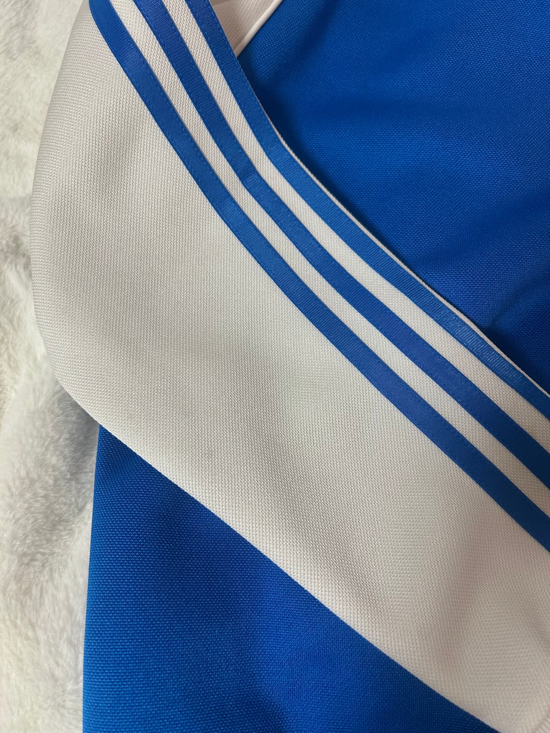 아디다스 블루앤화이트 자켓 상품이미지4