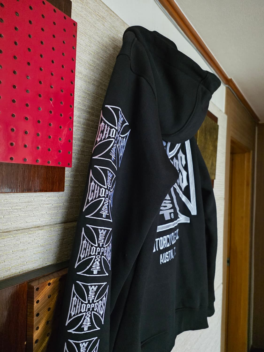 웨스트코스트차퍼스 자수 집업후드 상품이미지3