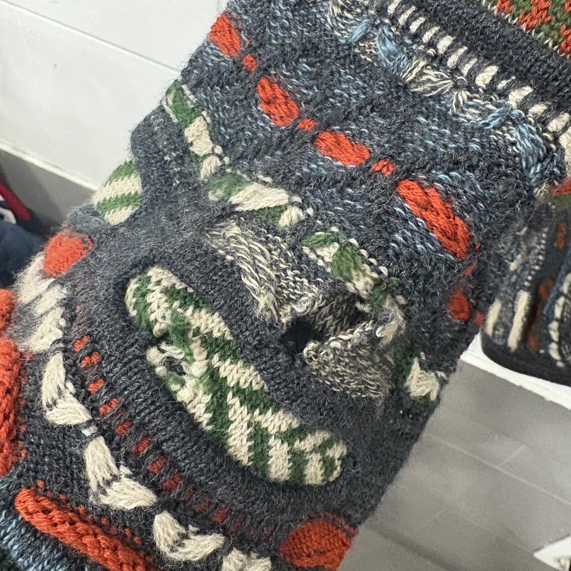 게쿠 케이블 니트  상품이미지4