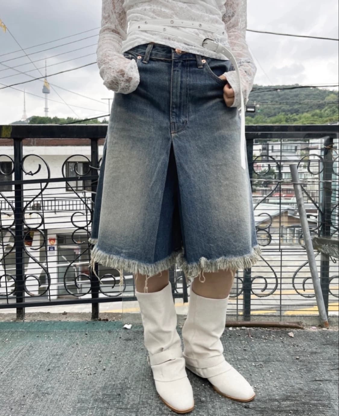 버뮤다 레이어드 팬츠 상품이미지1