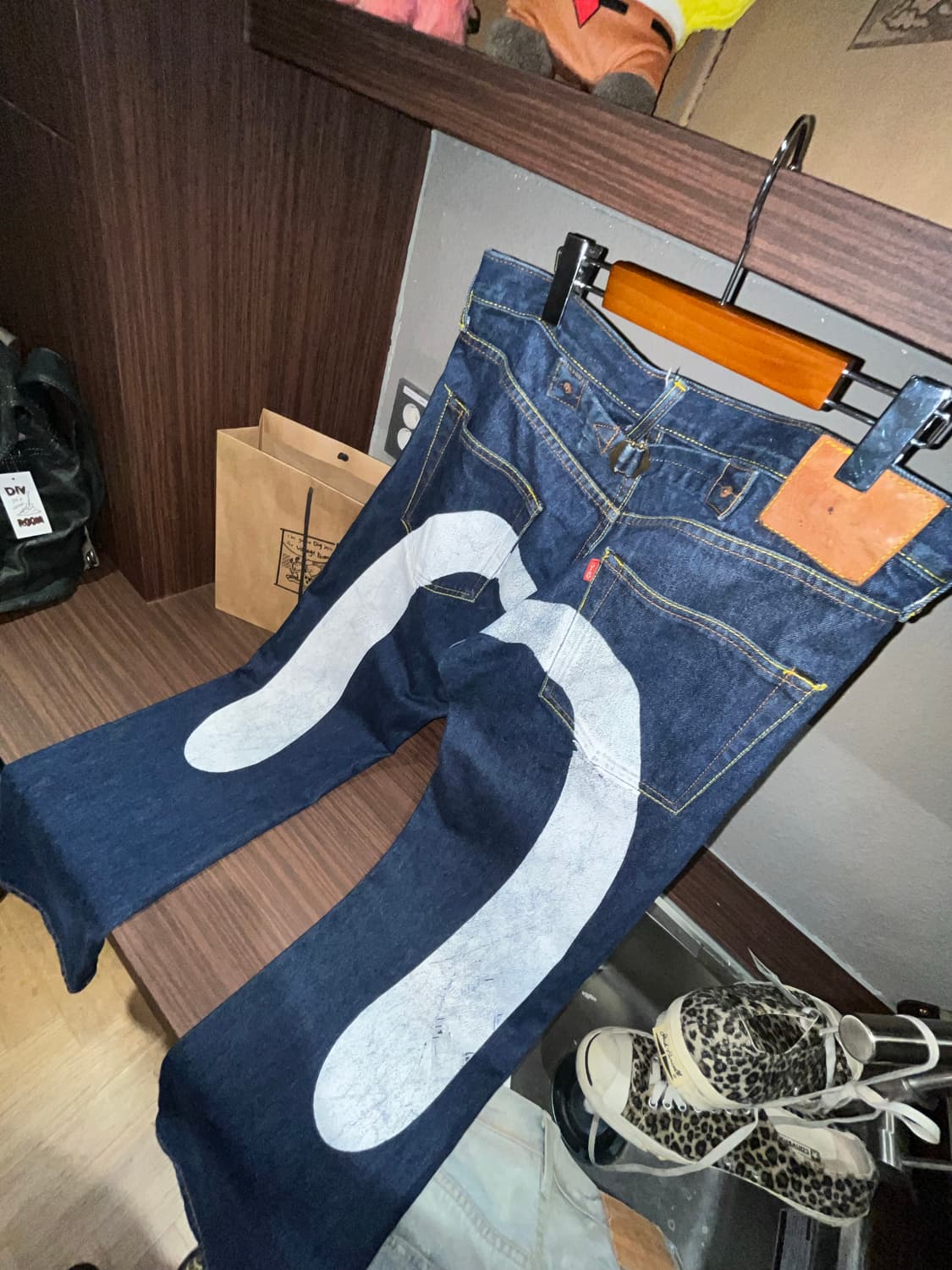 에비수 제팬 빅로고 데님 상품이미지8