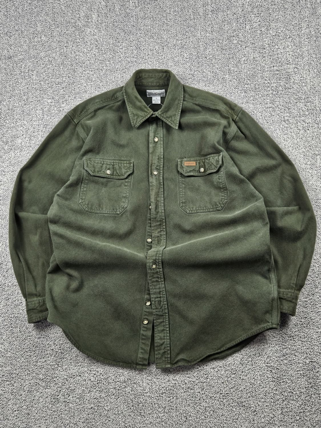 칼하트 오리지널 헤비 코튼 워크 셔츠 ( L ) / 10330 상품이미지1