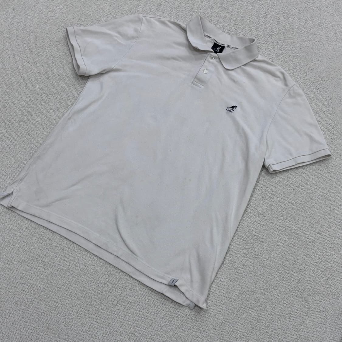 XL 캉골 남성 반팔 카라 티셔츠 0319E 상품이미지1