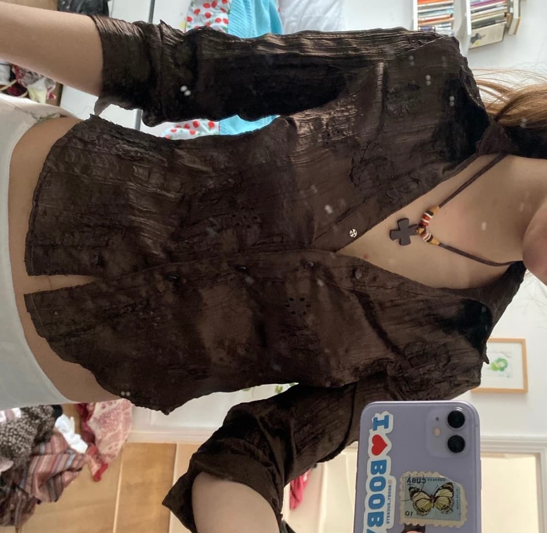 빈티지 블라우스 상품이미지5