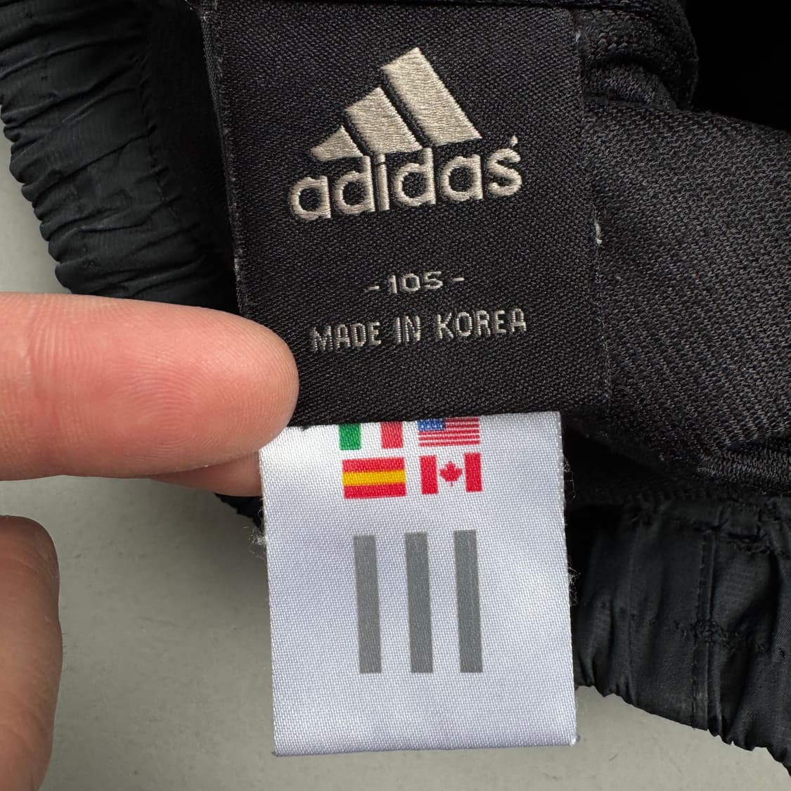 아디다스 00s 삼선 올드스쿨 바람막이 트랙팬츠 상품이미지6