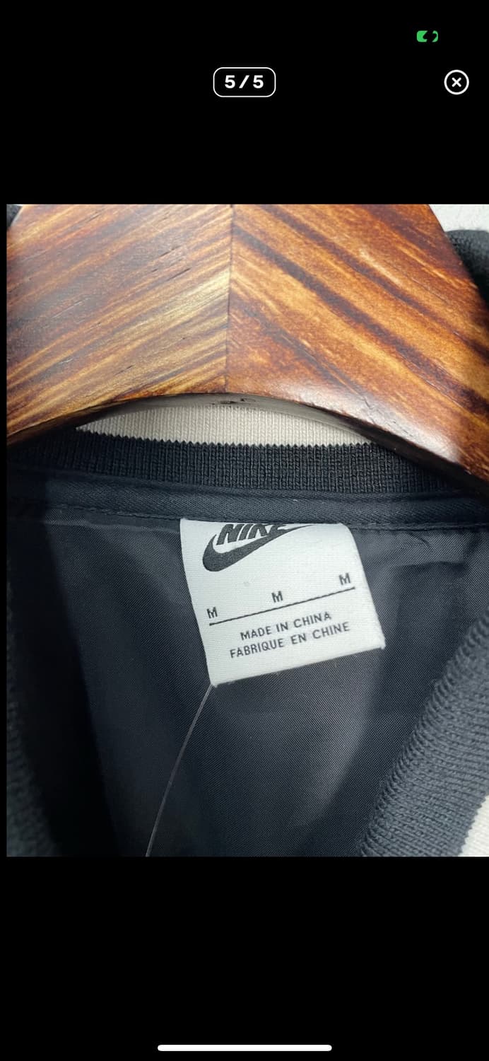 나이키 NSW 블랙 바시티자켓 A3330 상품이미지5