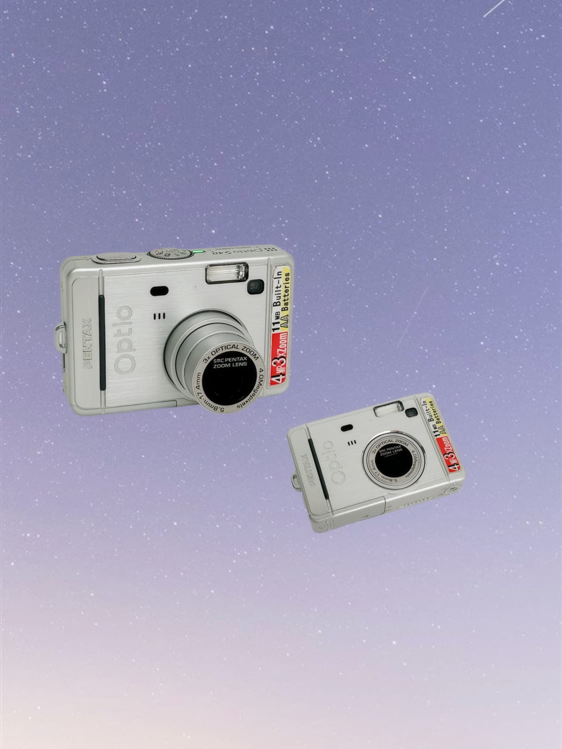 필카느낌!) 펜탁스 옵티오 s40 Optio 빈티지 디카 상품이미지1