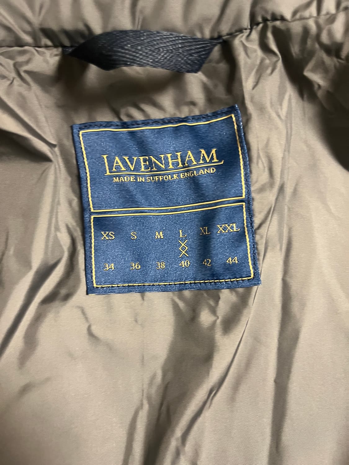 라벤햄 퀼팅 자켓 상품이미지6