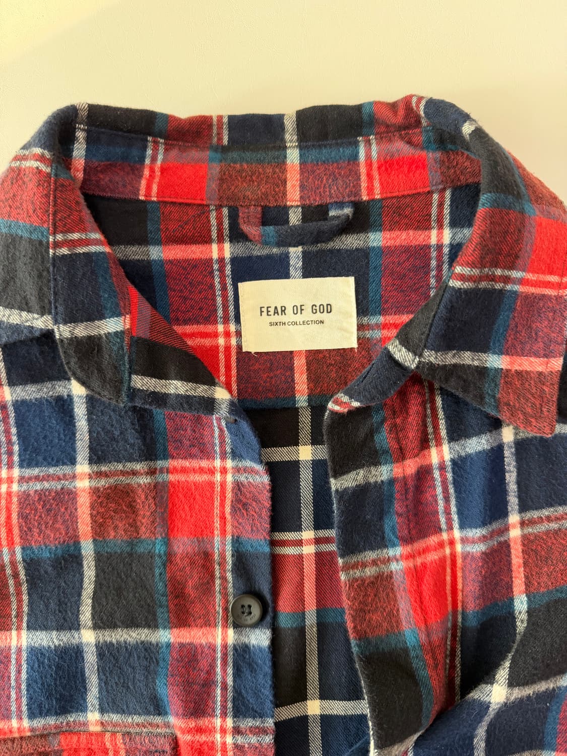 피어오브갓 6th 컬렉션 플란넬셔츠 L 상품이미지2