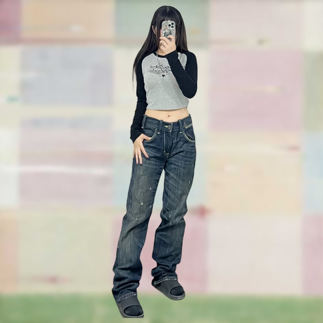 리바이스 504 스트레이트핏 데님 팬츠 상품이미지1