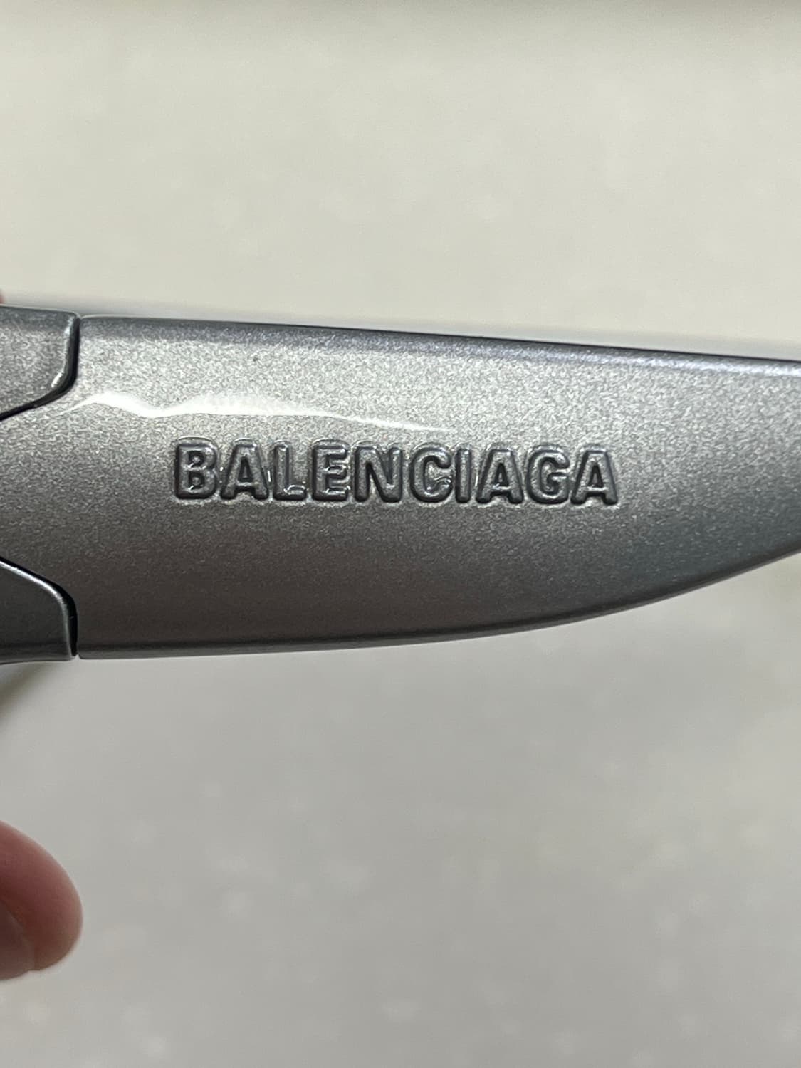 발렌시아가 스위프트 오발 선글라스 실버 상품이미지2