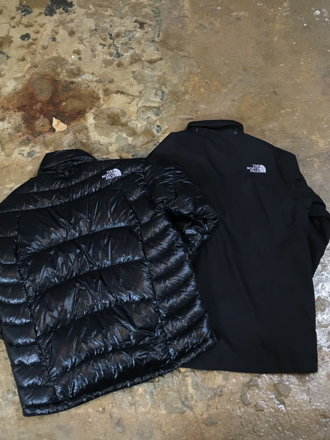 노스페이스 패딩(경량패딩+바람막이)  상품이미지2