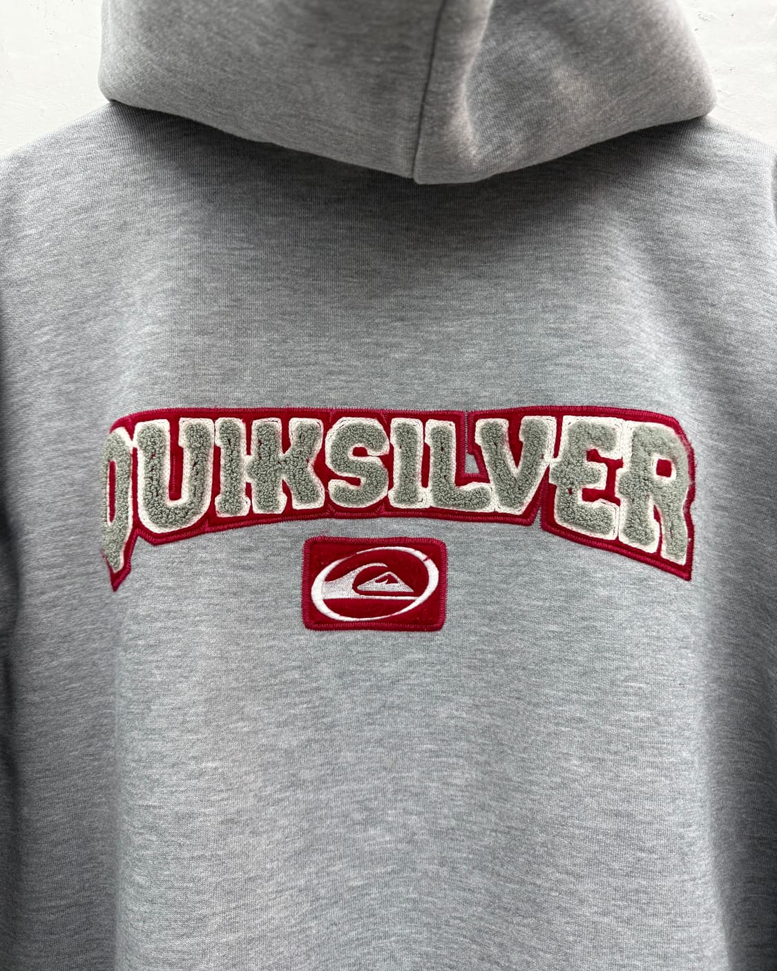 퀵실버 00s 엠브로이더리 스웻 후드집업 상품이미지7
