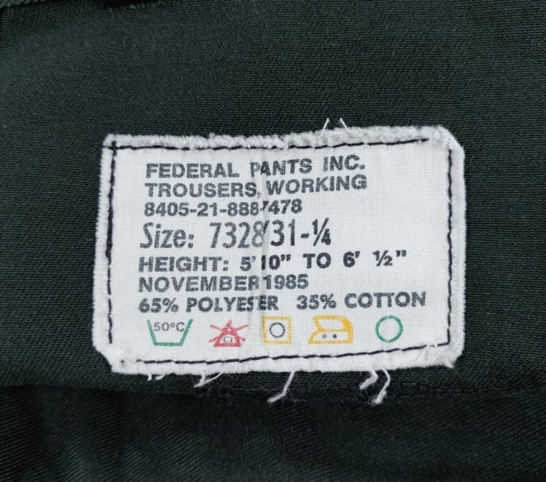 80년대 캐나다육군 워킹팬츠 27인치 상품이미지7
