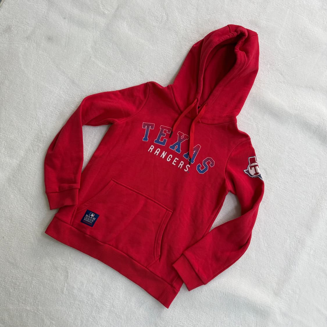 90 MLB 텍사스 레인저스 기모 후드티 0319T 상품이미지1