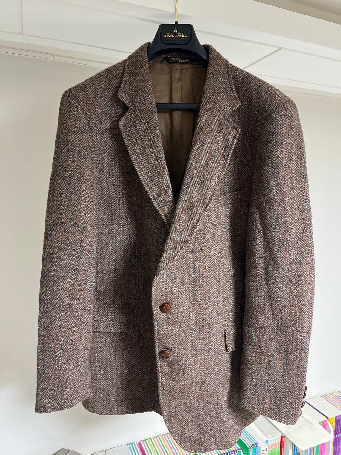 빈티지 트위드 블레이저 해리슨트위드 XL 상품이미지2
