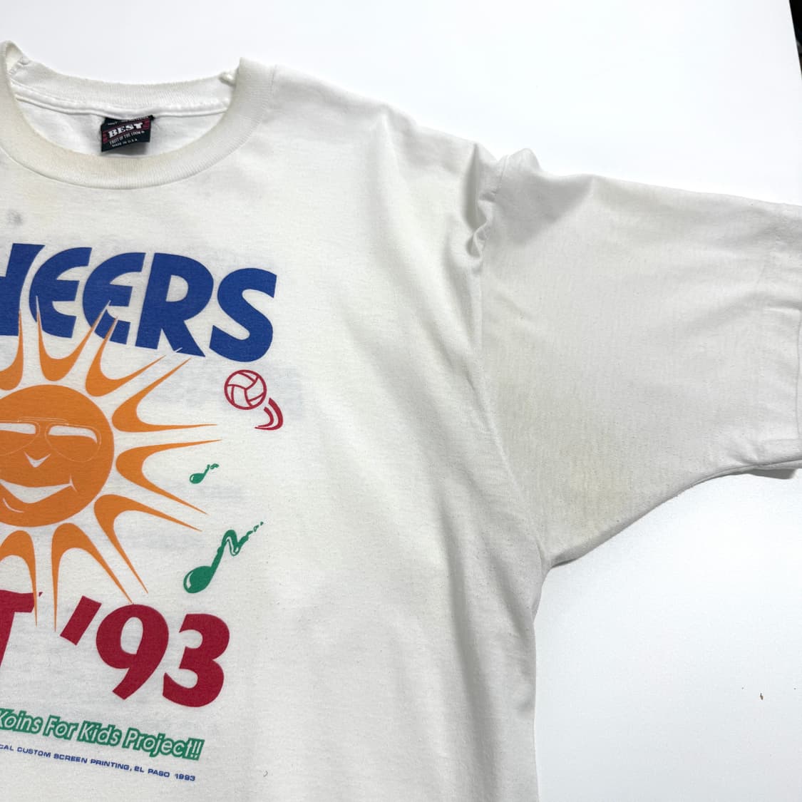 90s 페스티벌 그래픽 싱글스티치 티셔츠 상품이미지4